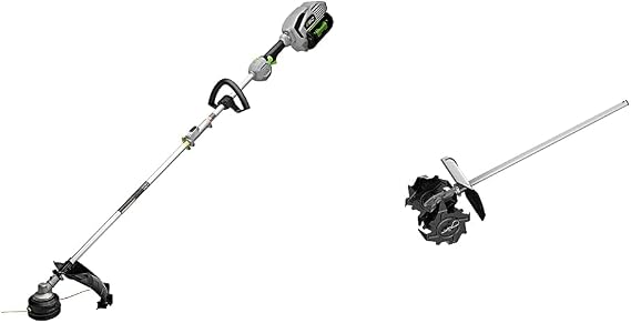 EGO Power+ String Trimmer, Cultivator & Power Head Bundle with Battery & Charger