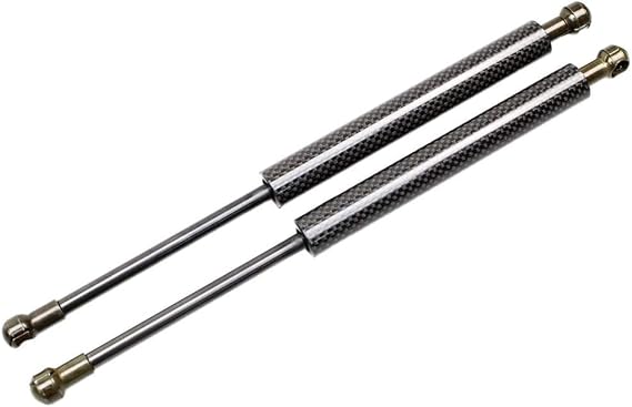 2PCS Black Carbon Fiber Rear Tailgate Dampers for Seitz for Dometic for Heki 2 G4 12 140 1 330 AU11 AB07 40N Trunk Boot Shock Absorber Gas Struts Spring Prop Rod Bar