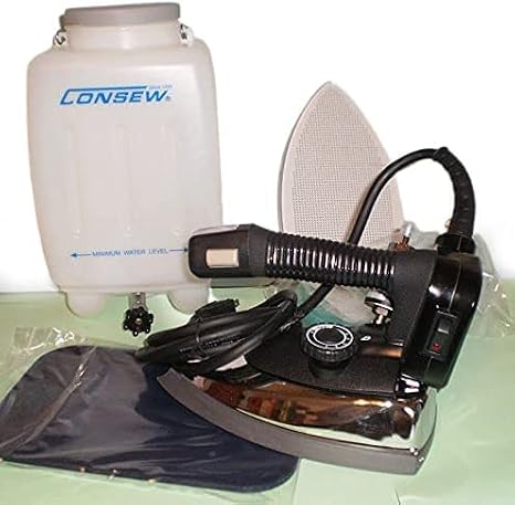 Consew Industrial Gravity Feed Iron Set Model # Ces-94a, 6x10
