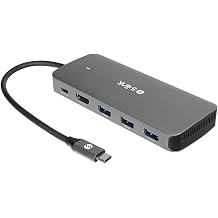 S-link SWV-USBC036 6 in 1 Gri Metal Type-C to HDMI+USB3.0+PD3.0 USB-C 3.1 M.2 SSD fonskiyonlu 6 in 1 USB-C Hub, Type C M.2 Ssd Okuyucu
