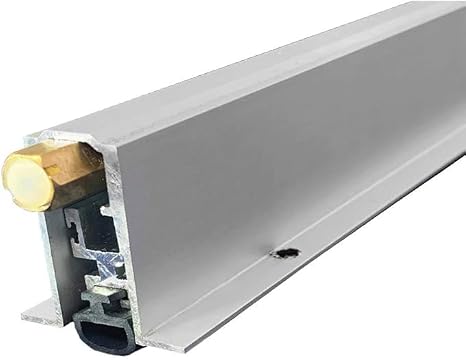 Regular Duty/Concealed Automatic Door Bottom with Silicone Bulb Seal (AM350AA), SMS #6 x 1/2'' Supplied, (23/32'' W x 1-9/16'' H) (48")