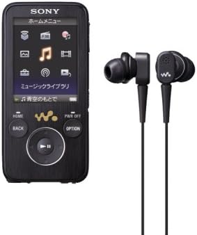 Sony NW-S739F/B Walkman S Series with FM NC Function, Memory Type, 16 GB, Black