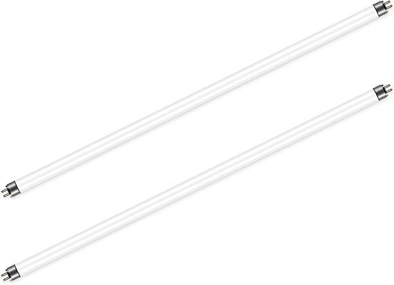 2 Pack 14W Fluorescent Tube, T5 Cool White 4000K, 549mm, G5 Base Low Energy Consumption Tube Light, Emergency Energy Saving Light, Suitable for Kitchen, Cabinet, Garage, Bathroom