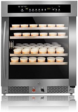 Commercial Yogurt Machine Automatic Yogurt Maker Making Machine 80 Cups 250ml Two-temperature (110V)