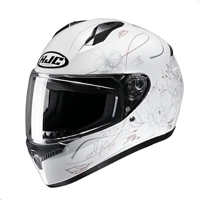 HJC C10 Epik Full Face Motorcycle Helmet with HJ-34P Pinlock Shield, DOT Approved MC8, X-Small