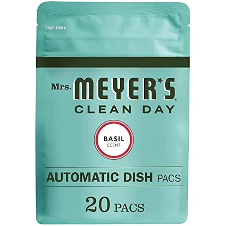 MRS MEYERS Basil Dishwasher Packs, 11.6 OZ