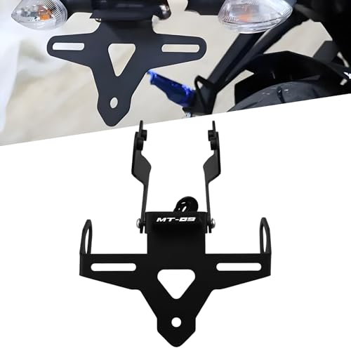 Motorcycle Tidy Tail Fender Eliminator License Plate Bracket Holder Compatible with Yamaha MT09 MT-09 MT09 SP 2024-2025