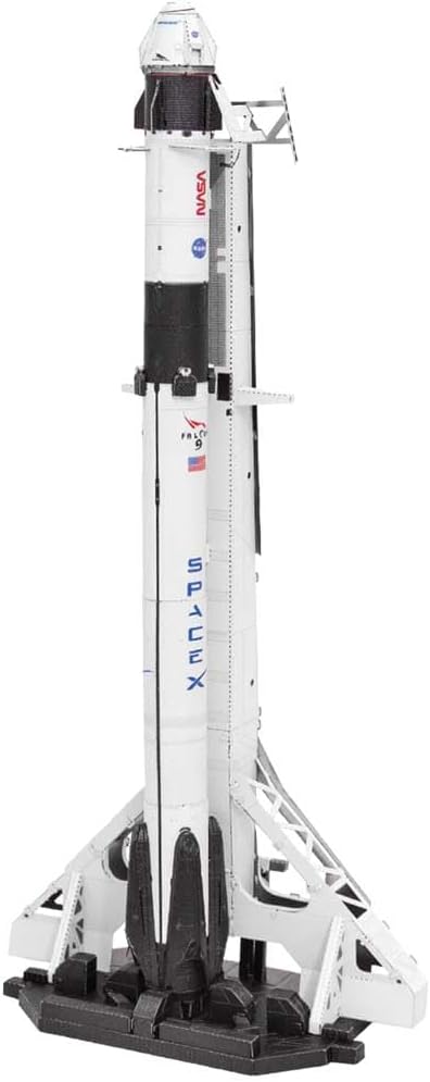 Metal Earth SpaceX Falcon 9 3D Metal Model Kit Fascinations