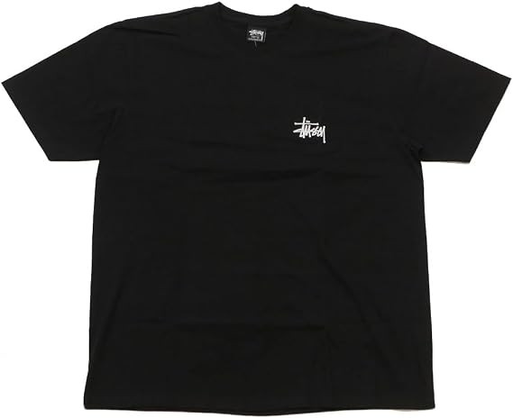 Stussy Basic Tee T-Shirt, Black, Small