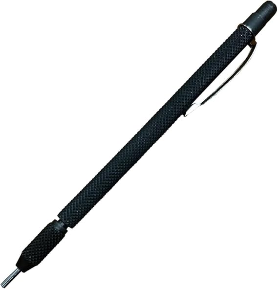 Quality Carbide Point Tipped Scribing Pen Tool Scriber Craft Tool-Knurled Body