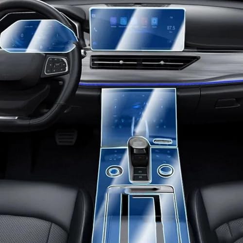 Car Center Console Screen Protective Film Anti-Scratch Repair Clear TPU Sticker Accessories,for CHIREY TIGGO 8 Pro 2024
