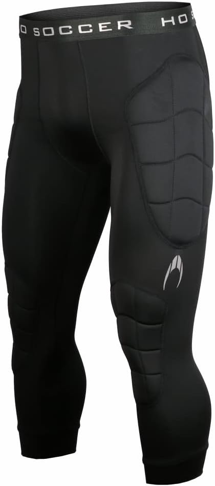 HO Soccer Raven Padded GK 3/4 Tights