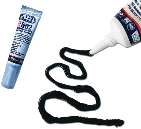 Silicone Sealant 100% RTV - 2.8 oz Squeeze Tube -Black-