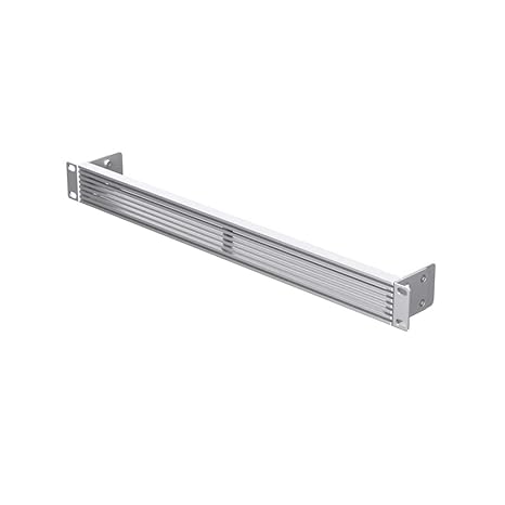 Ubiquiti UniFi Silver 1U Rack Mount Vented OCD Panel for 19" Network Rack or Server Cabinet (UACC-Rack-Panel-Vented-1U)