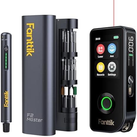 Fanttik F2 Master Mini Cordless Rotary Tool Kit & Fanttik A11 Ultra 3-in-1 Laser Measuring Tool