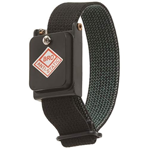 Kingwin Anti-Static Cordless Wrist Strap, Protect Your PC from Static Electricity. Adjustable Strap Fits Your Wrist Comfortably, Ground Yourself when Working on Sensitive Electronics