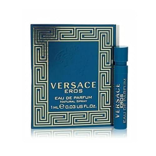 Versace Eros Eau De Parfum Travel Sample Spray Vial .03 Oz1 Ml