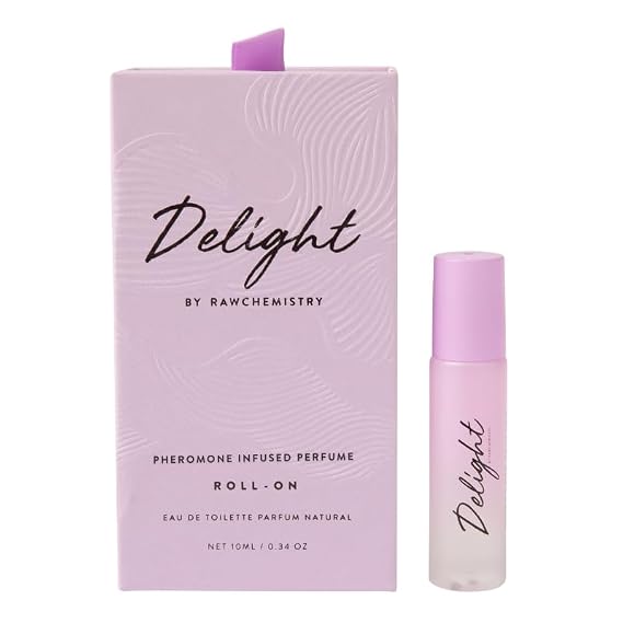 RawChemistry Delight Pheromone Infused Perfume for Women Roll-On, 10ml