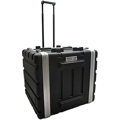 Harmony Audio Cases HCABS10UHW ABS Plastic 9U Amp Amplifier Effect Case 19 Depth New