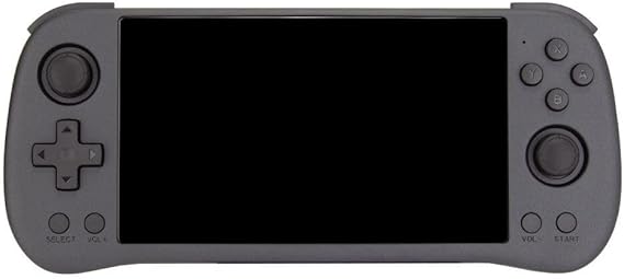 Powkiddy X55 Handheld Retro Game Console Built-in 20,000 Games 128G 5.5-Inch IPS Screen Video Gaming Console, RK3566CPU, HDMI Interface (Black)