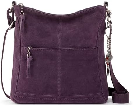 The Sak Lucia Leather Crossbody Purse - Premium Leather Womens Handbag for Everyday & Travel - Cross Body Bag With Zipper