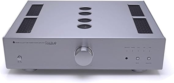 Bada DC-222T Tube Fidelity 12AX7 Valves Stereo Audio HiFi Integrated Tube Amplifier Silver