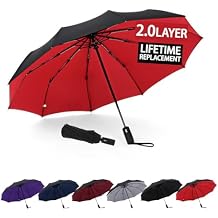 Windproof Travel Umbrella - Automatic, Compact, Windproof