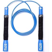 Fit Plus Pro Freestyle PVC Jump Rope for Tricks - Long Handles with Non-Slip Grip Tape - Adult Jump Ropes for Fitness
