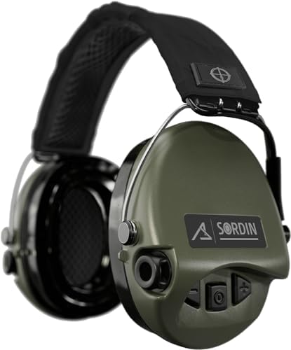 Sordin ACE Schakal Electronic Capsule Hearing Protectors - for Hunting & Shooting Sports