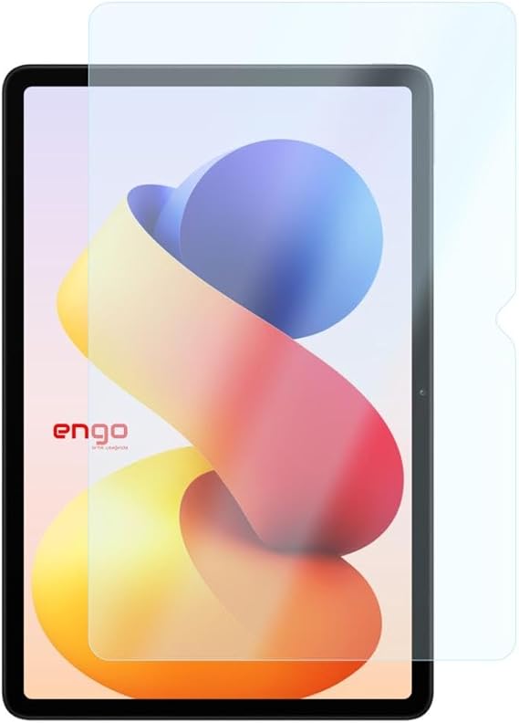 Engo Xiaomi Redmi Pad 2 Pro 12.1 İnç İle Uyumlu Ekran Koruyucu 9H Temperli Kırılmaz Esnek Nano Cam, Çizilmeye Ve Darbeye Dayanıklı Koruma, HD Şeffaf