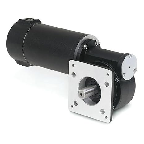 Baldor-Reliance GPF13517 - Right Angle Brushed DC Gearmotor - Right Angle Shaft, 33 :1 Ratio, 1/4 hp, 90 V, TENV, Face Mount