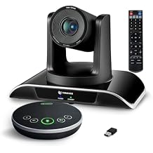20x Zoom Conference Room Camera System TONGVEO All-in-1 Video and Audio Conferencing System 20X Optical Zoom USB3.0 HDMI PTZ Camera and Conference speaker with microphone Bundle for large Meeting Room