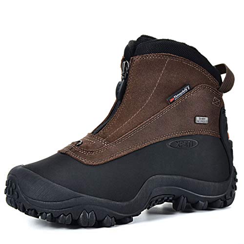XPETI Mens SnowRider Insulated Waterproof Winter Snow Boots