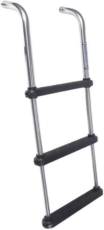 UP-3 Marine Under Platform Telescoping Boat Ladder with 3 Steps
