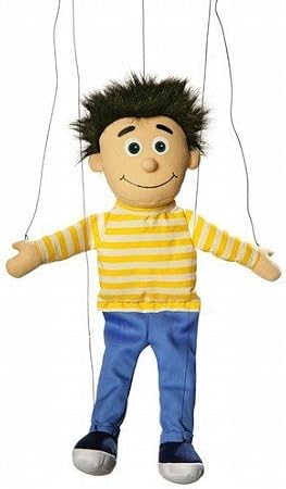 Silly Puppets Bobby Peach Boy Marionette String Puppet