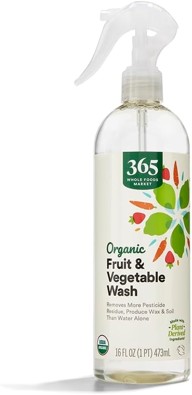 365 by Whole Foods Market, Organic Fruit & Vegetable Wash, 16 Fl Oz