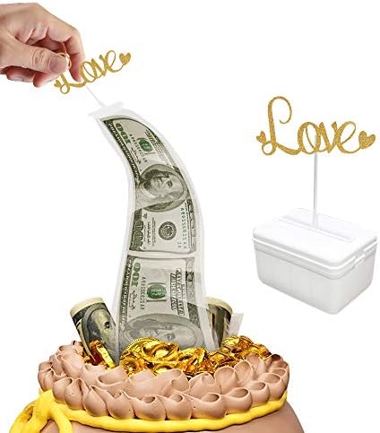 Cake Money Box, Money Pulling Cake Making Mold- Small -4.3X3.1X2.7 inch