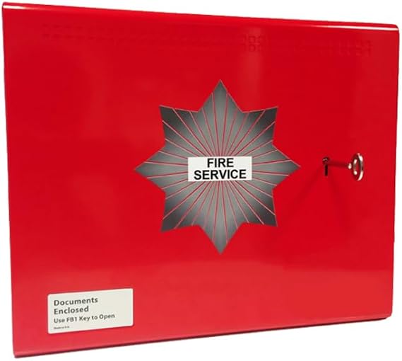 FireShield Premises Fire Document Box with Firemans Lock