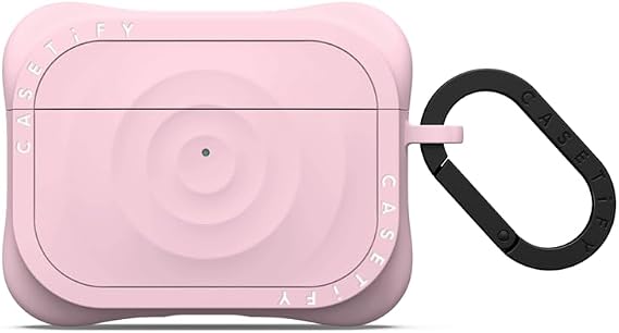 CASETiFY Ripple Airpods Pro (3rd Gen) Case with Ring - Primrose Pink