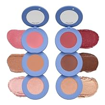 Alleyoop Stack The Odds Cream Makeup Palette Duo All-in-One Blush, Contour, Bronzer & Highlighter in Cocktail Hour & Sassy Pants