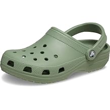 Crocs Boys' Classic Graphic Monster Print Clogs