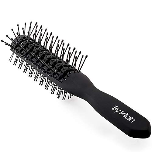 BY VILAIN Professional Skeleton Hair Brush Black