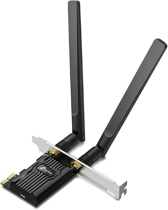 TP-Link Archer TX20E, AX1800 Wi-Fi 6 Bluetooth 5.2 PCIe Network Card