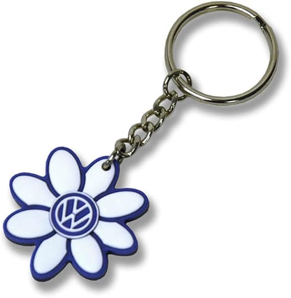 Volkswagen Daisy Keychain - White