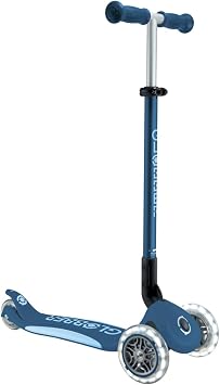 Globber Primo Foldable Plus Lights 3 Wheel Youth Unisex Scooter