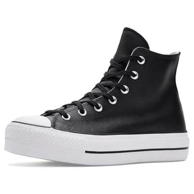 Converse Chuck Taylor All Star High-top Platform Leather Sneakers