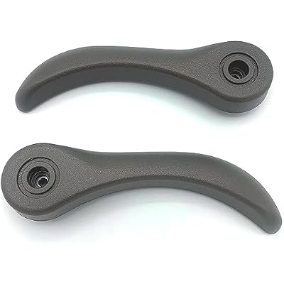 Seat Recliner Handle Lever Driver & Passenger Side Compatible with Chevy Colorado GMC Canyon Accessories 2004-2012 SSR H3 Hummer Grey