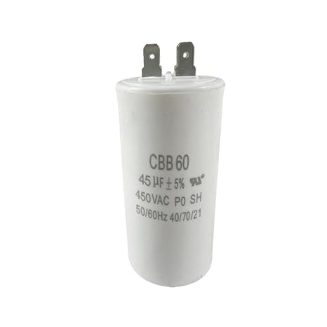 Generator Capacitor 450V.AC 45uF 50/60Hz CBB60 SH 40/70/21 Cylinder