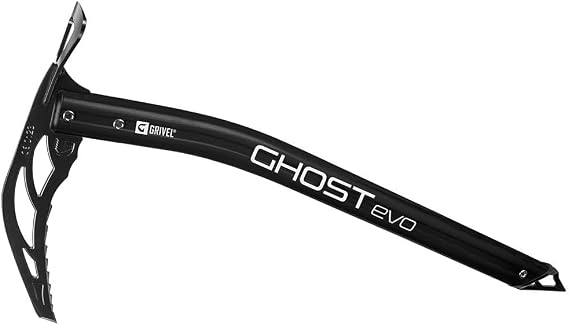 Grivel Ghost Ice Axe with Adze, Black, 50cm