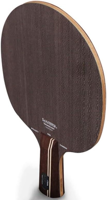 table tennis bats, 5-Layer Wood and 2-Layer Carbon Ping Pong Bat Blade for DIY Assembled Table Tennis Raequet(B)